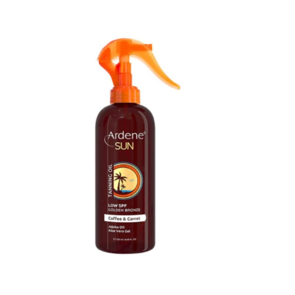 اسپری روغن آفتاب برنزه کننده آردن سان هویج و قهوه 250ml