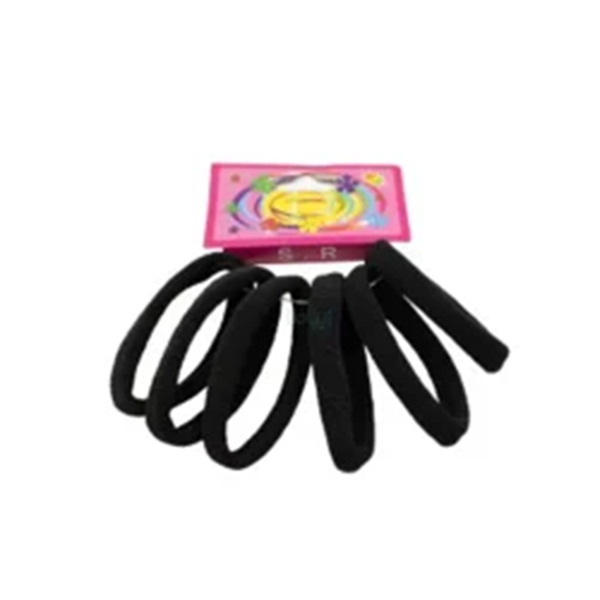 کش مو مشکی 6 عددی