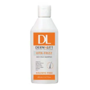 شامپو موهای وزدار ویتافریز 200ml برند درمالیفت