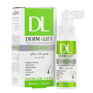 لوسیون موهای شوره دار چرب ویتاکر 60ml برند درمالیفت