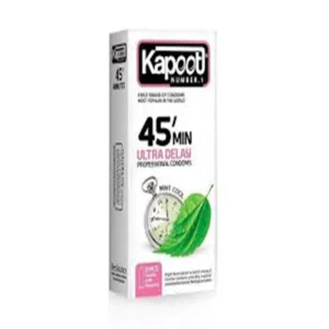 کاندوم کاپوت تاخیری 45 دقیقه‌ای 12 عددی