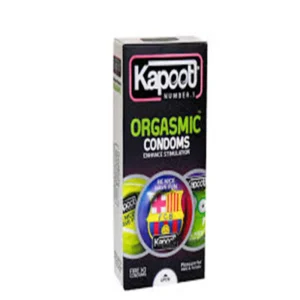 کاندوم خاردار کاپوت Orgasmic تاخیری 12 عددی