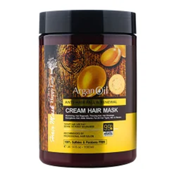 ماسک مو هپی لیدی بدون سولفات ترمیم کننده و نرم کننده