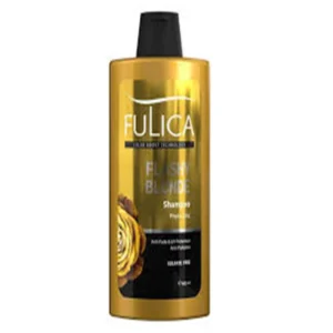 شامپو تثبیت کننده رنگ مو فولیکا مناسب مو رنگ شده بلوند 400ml