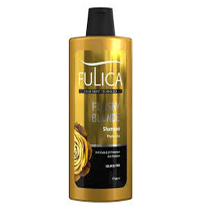 شامپو تثبیت کننده رنگ مو فولیکا مناسب مو رنگ شده بلوند 400ml