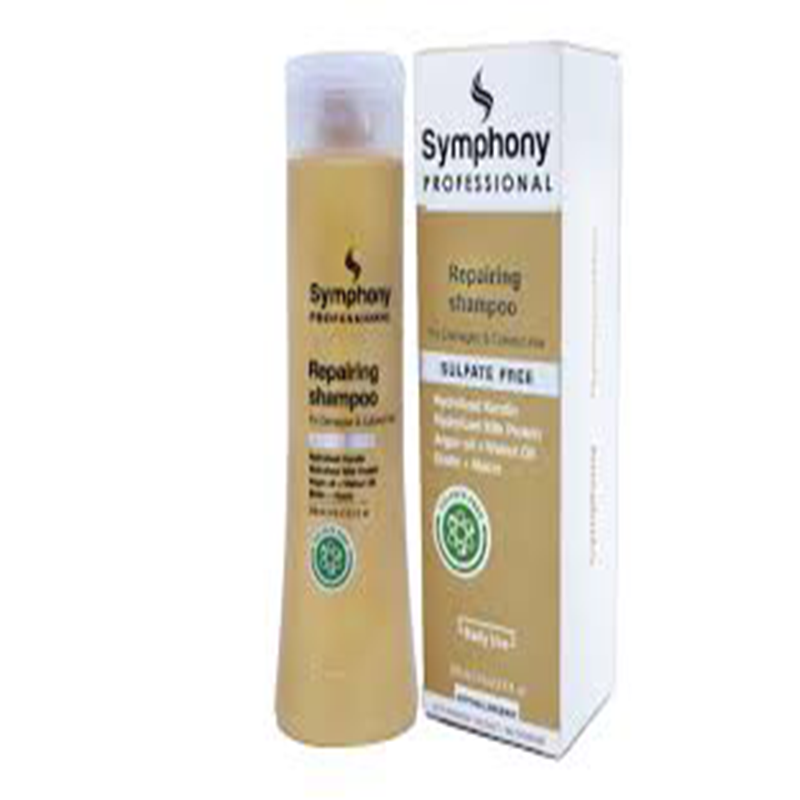 شامپو ترمیم کننده و تقویت کننده سیمفونی موهای آسیب دیده 250ml