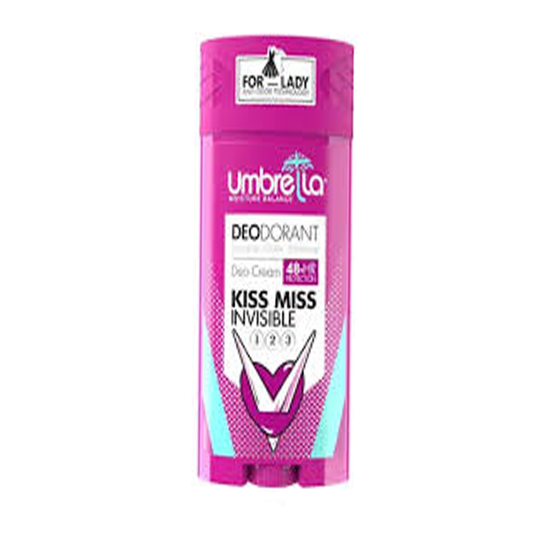 استیک زنانه آمبرلا Kiss Miss Invisible سرخ آبی 90ml