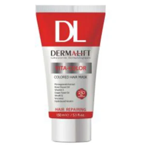 ماسک موهای رنگ شده ویتا کالر 150ml برند درمالیفت