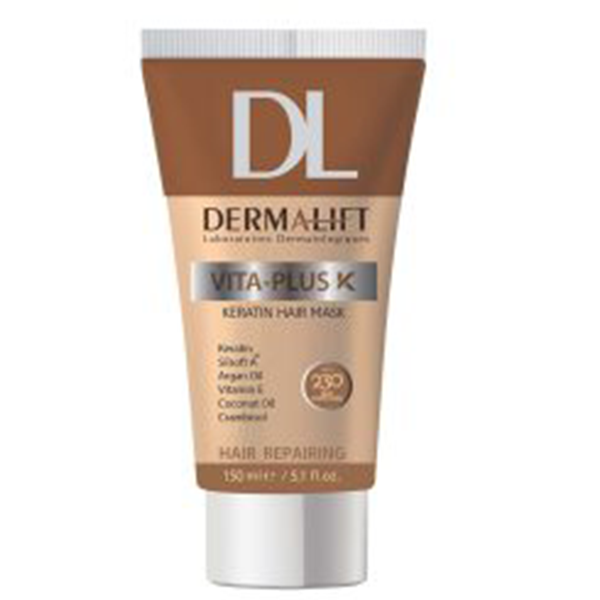 ماسک مو کراتینه ویتاپلاس کی 150ml برند درمالیفت