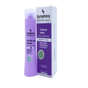 شامپو ضد ریزش مو و ویتامینه سیمفونی کافئین و عصاره چای سبز 250ml