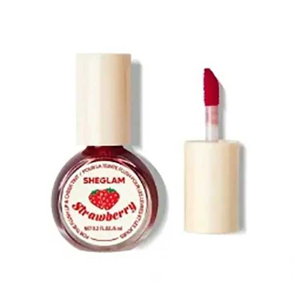 تینت میوه ای لب و گونه توت فرنگی