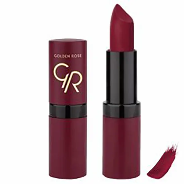 رژ لب جامد مدل Velvet Matte گلدن رز