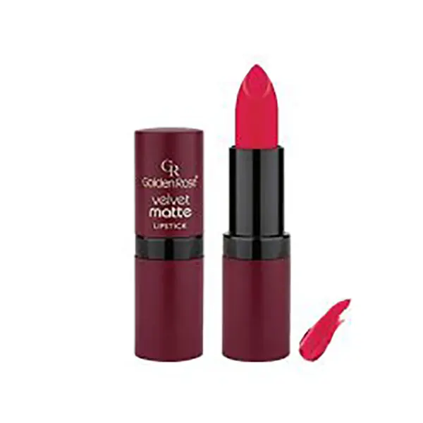 رژ لب جامد گلدن رز مات مخملی Velvet Matte