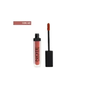 رژ لب مایع مات رنگ صورتی نارنجی وگان نوت