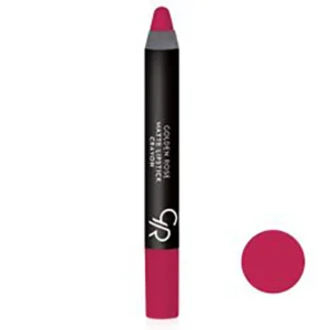 رژ لب مدادی مات شماره 16 سرخابی گلدن رز