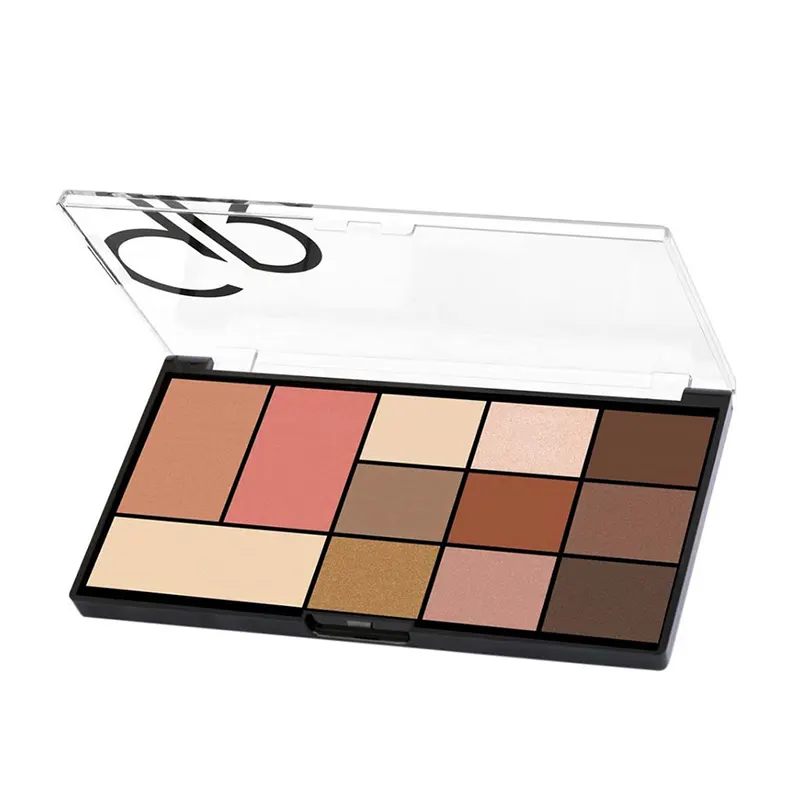 خریذ پالت صورت و چشم سیتی استایل گلدن رز شماره 01 warm nude