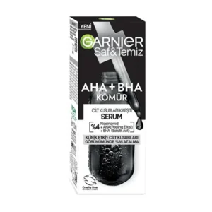 خرید سرم لایه بردار زغال گارنیر مدل AHA + BHA