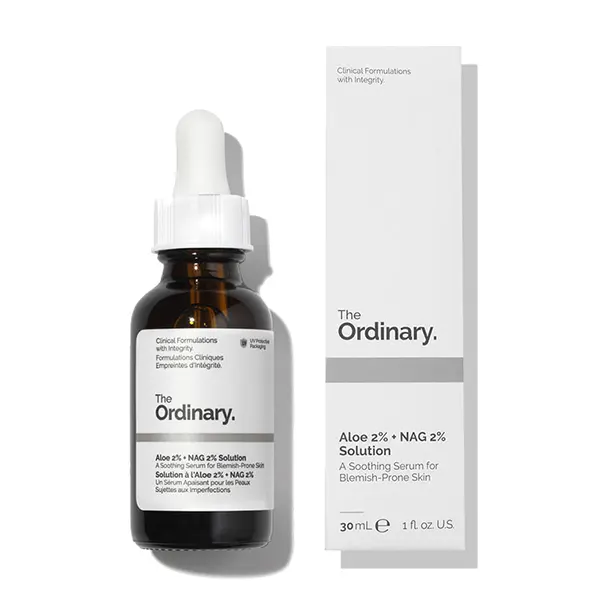 قیمت سرم آلوئه ورا 2% اوردینری The Ordinary Aloe 2% + NAG 2% Solution